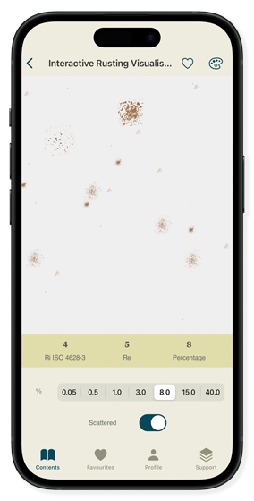 Coatings Radar - iPhone OS Training App for Coatings Surveys